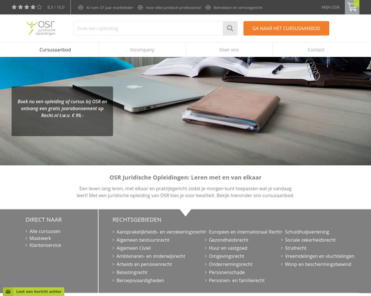 OSR juridische opleidingen Logo