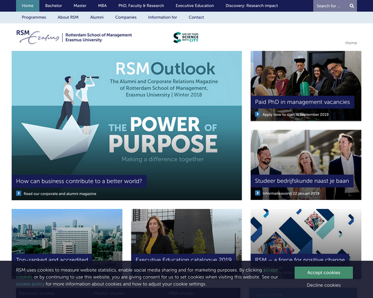 Rotterdam School Of Management Erasmus University RSM Instituut Rotterdam School Of Management Erasmus University RSM Instituut