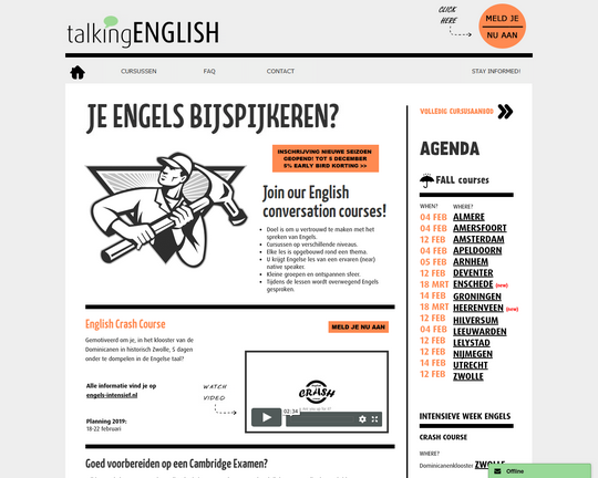 talkingENGLISH Logo